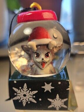 Hot Topic Krampus Mini Snow Globe Ornament